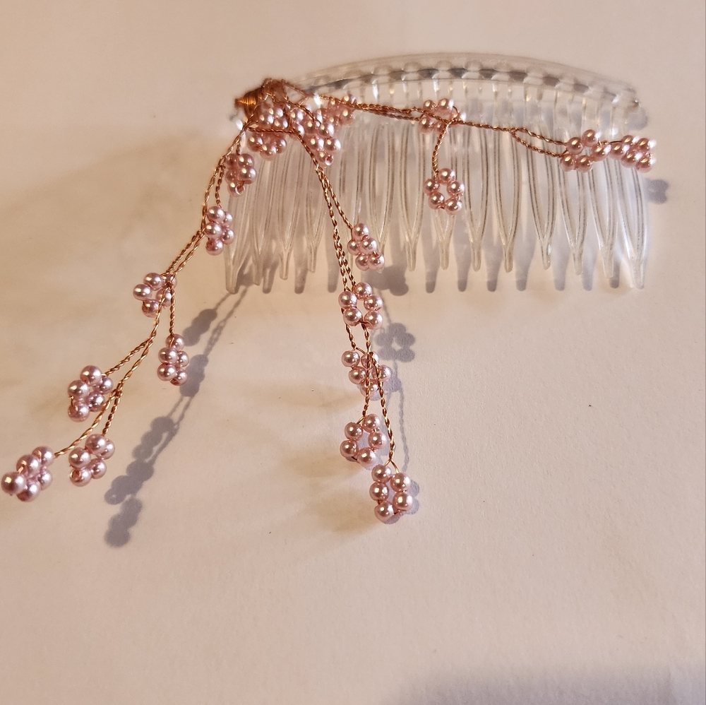 Elegant Y2K Pearl Hair Comb